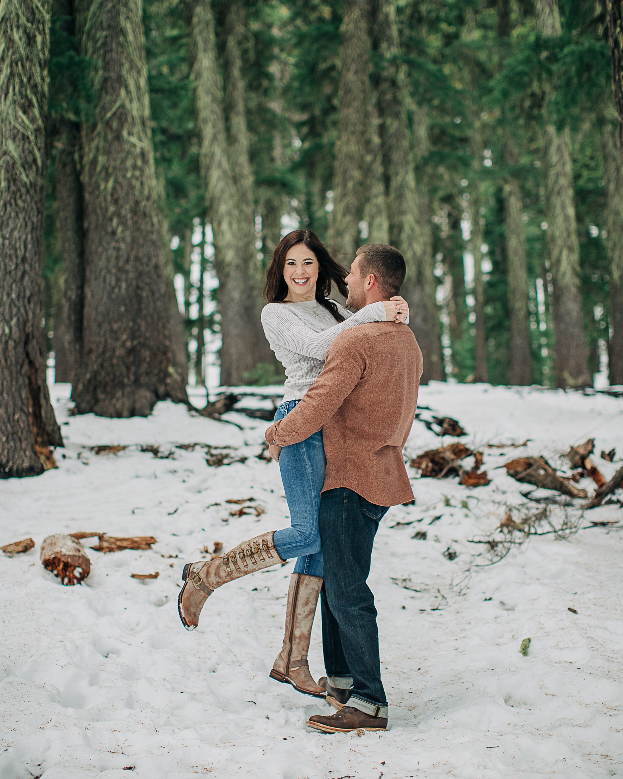 Bend engagement session